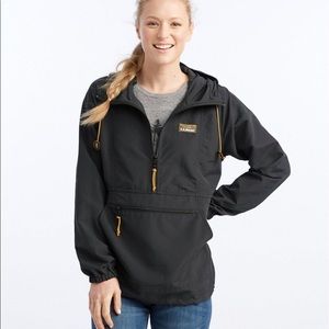 LL Bean Classic Anorak Windbreaker- Hunter Green